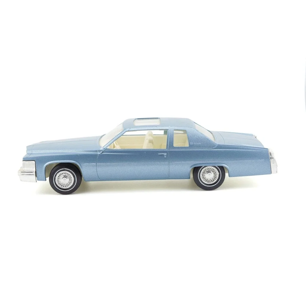1979 Cadillac Coupe DeVille Jo-Han Promo Model Car 1 25 Cerulean Blue Fire Mist